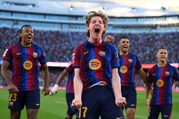 Gordon chỉ mất 2 phút trước Getafe để có bàn đầu tiên cho Barca