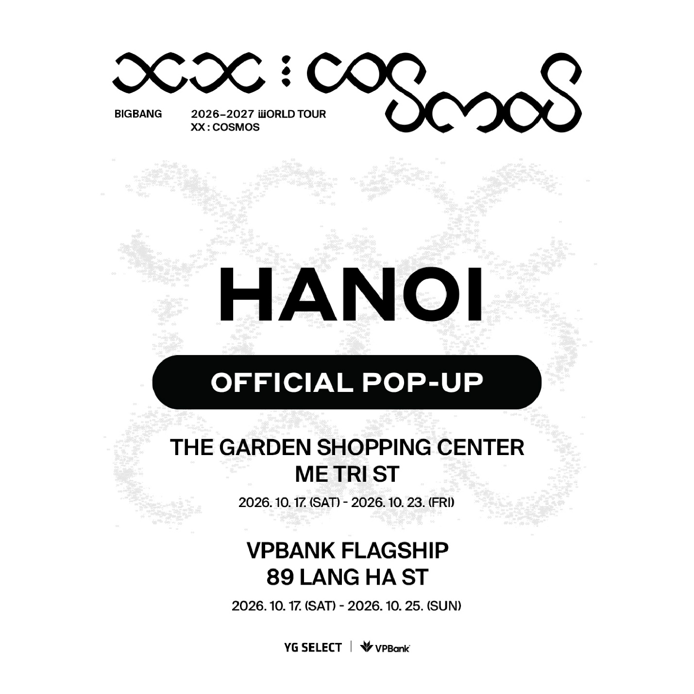VPBank đưa Official Pop-up BIGBANG 2026-2027 WORLD TOUR đến Hà Nội trước hai đêm Mỹ Đình - 1