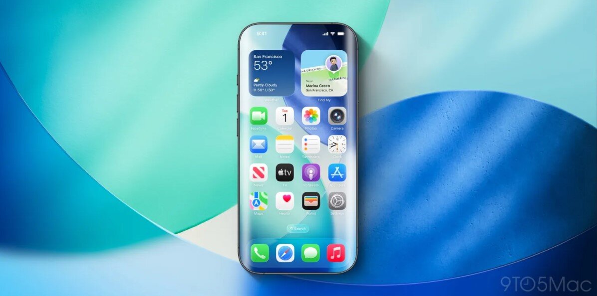 Ảnh concept iPhone 20 Pro.