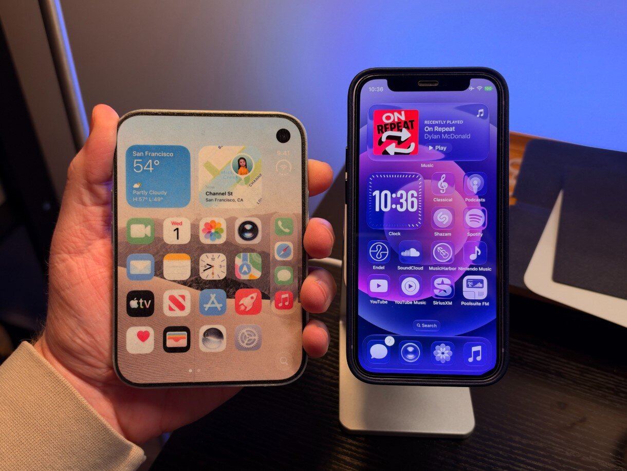 Thiết kế iPhone đã thay đổi.