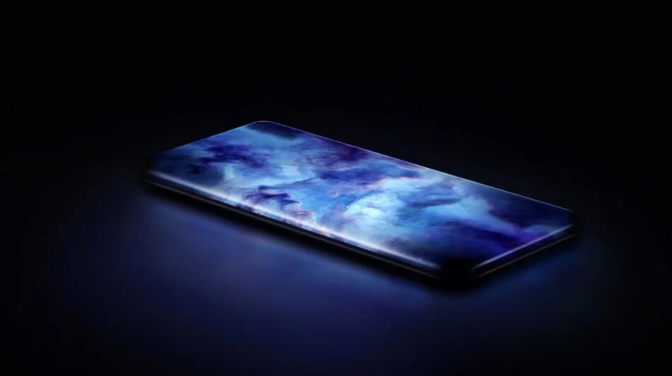 Ảnh concept iPhone không viền của Apple.