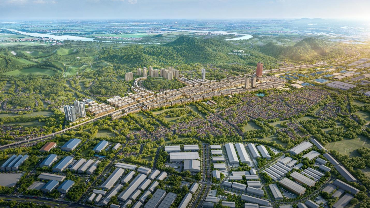 ION CITY kiến tạo mô hình đô thị năng động hiện đại tại Thủ phủ công nghiệp FDI Bắc Ninh.
