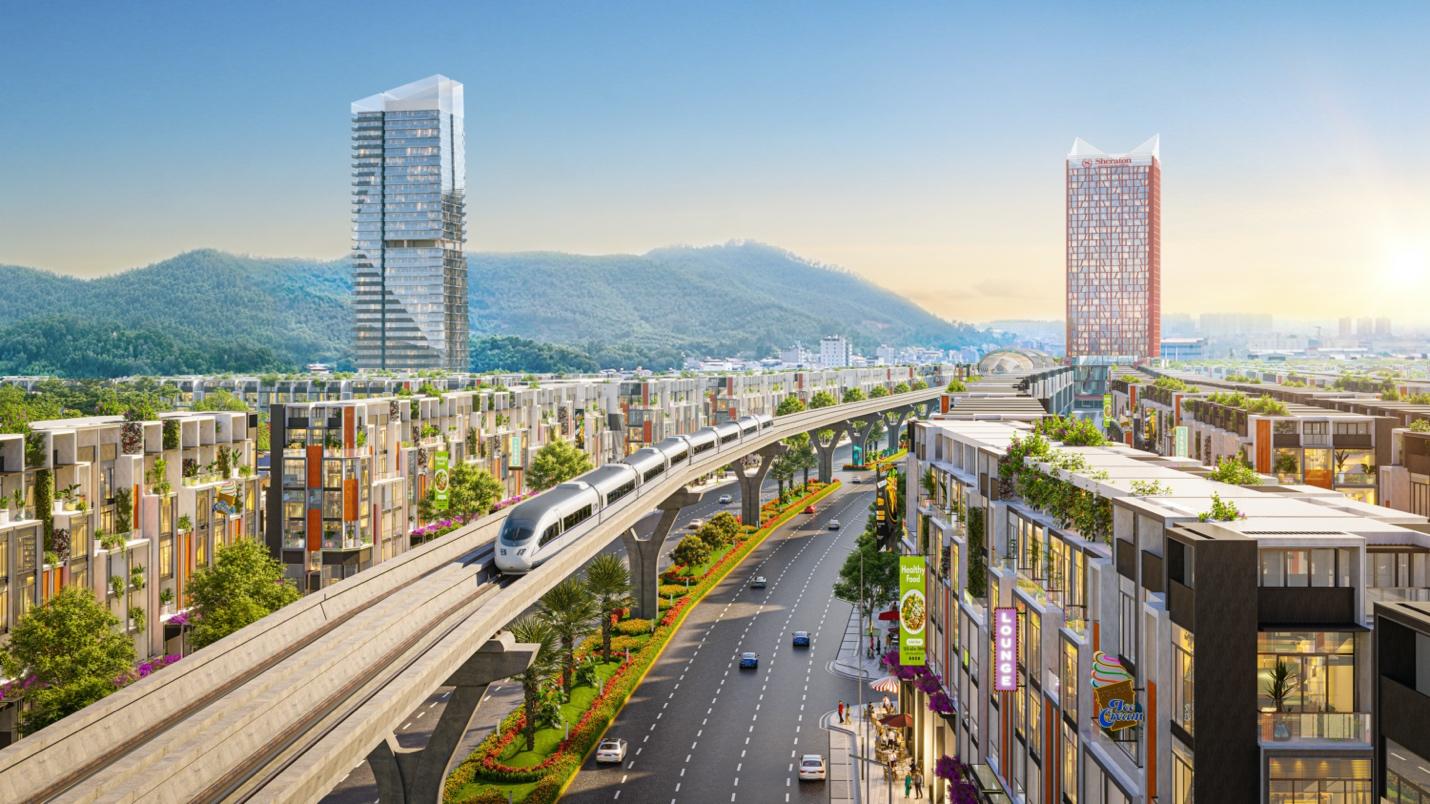 Đại lộ Võ Văn Kiệt trải dài 3,5 km qua ION CITY, tạo thuận lợi kết nối các khu vực và hạ tầng giao thông liên vùng.