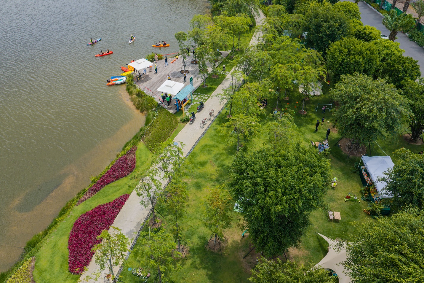 Sống đa trải nghiệm giữa không gian Rừng Hồng, Eco Retreat. Ảnh: Duy Phú