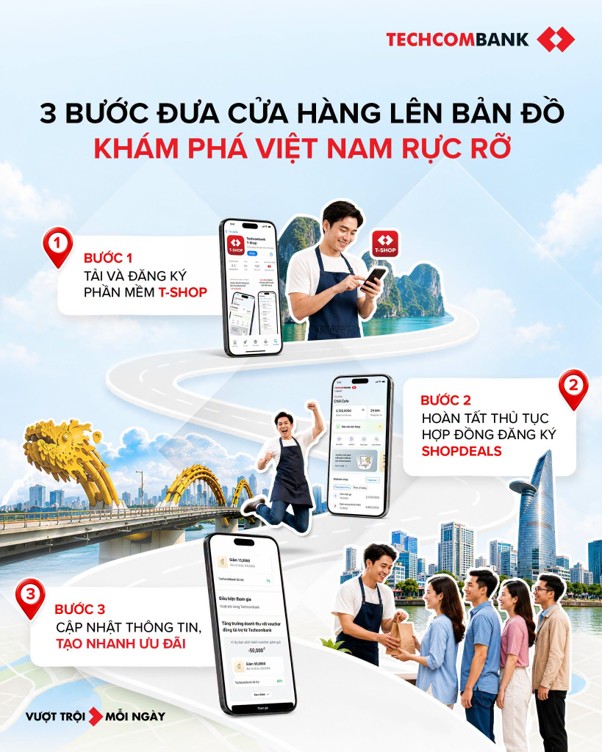 Lên sóng bản đồ “Khám phá Việt Nam” dễ dàng chỉ với vài bước.