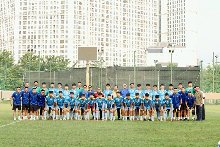 Đội tuyển U17 Việt Nam tích cực chuẩn bị cho U17 World Cup 2026.
